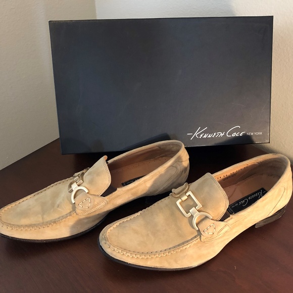 kenneth cole mens suede shoes